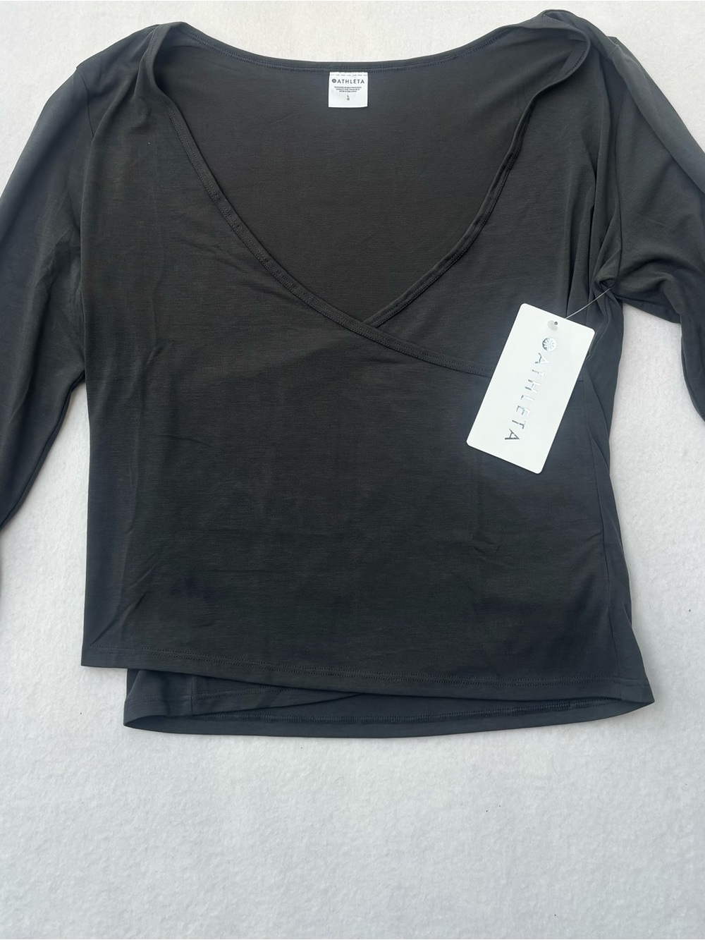 Athleta Fast Track With Ease Rib Reversible Women's Top- NWT - Picture 3 of 11